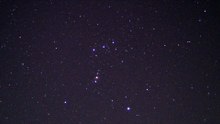 Night Sky, Constellation Orion (9 March 2019)
