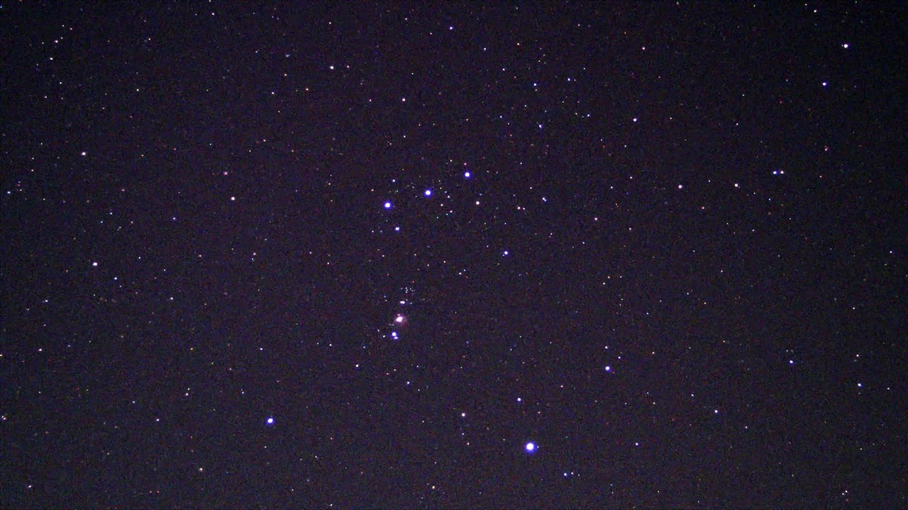 Night Sky, Constellation Orion (9 March 2019)