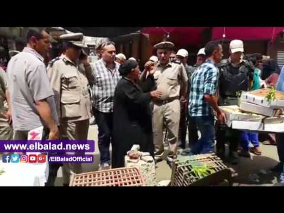 صدى البلد | حملة مكبرة لازالة الاشغالات بالزقازيق