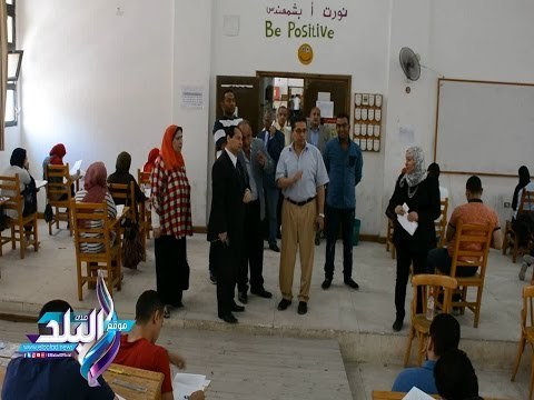 صدى البلد | رئيس جامعة بورسعيد يتفقد امتحانات الفصل الدراسي الثاني بكلية التجارة
