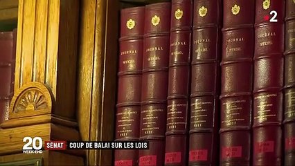 Sénat : coup de balai sur les lois