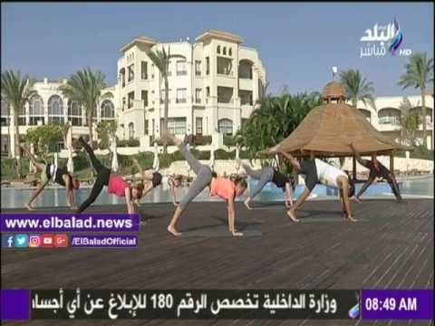 صدى البلد |تمارين رياضية لتقوية عضلات الجسم على صباح البلد