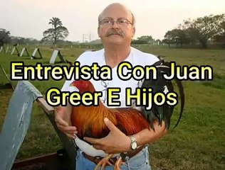 Entrevista a Juan Creer E hijos uno de  mejores criadores de gallos de pelea