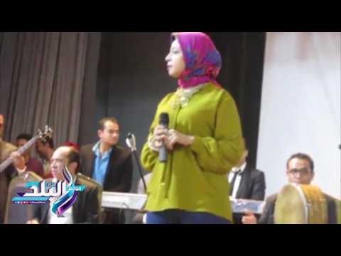 صدى البلد | بيومي فؤاد يشهد حفل ختام الأنشطة لطلاب تجارة بني سويف