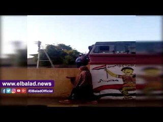 صدى البلد | تكدس مواطنين داخل قطار المناشى