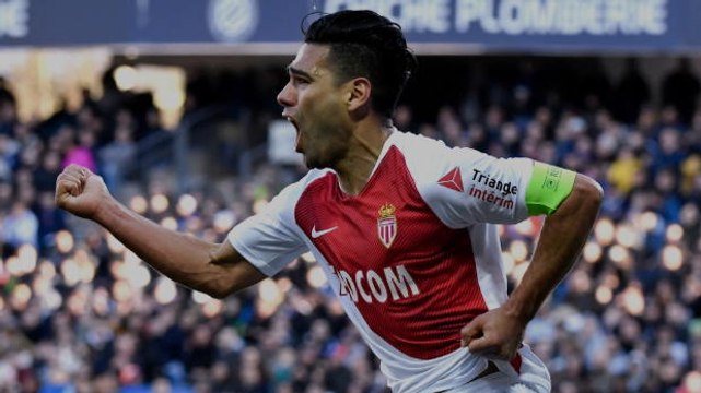 Falcao's 100th game in Ligue 1
