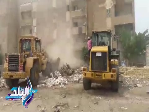 صدى البلد | حملات لإزالة التعديات على أراضي الدولة جنوب بورسعيد وسهل الطينة