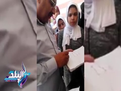 صدى البلد | مدير مدير تعليم مطروح يطمئن الطلاب على سهولة الامتحانات بادارة الضبعة