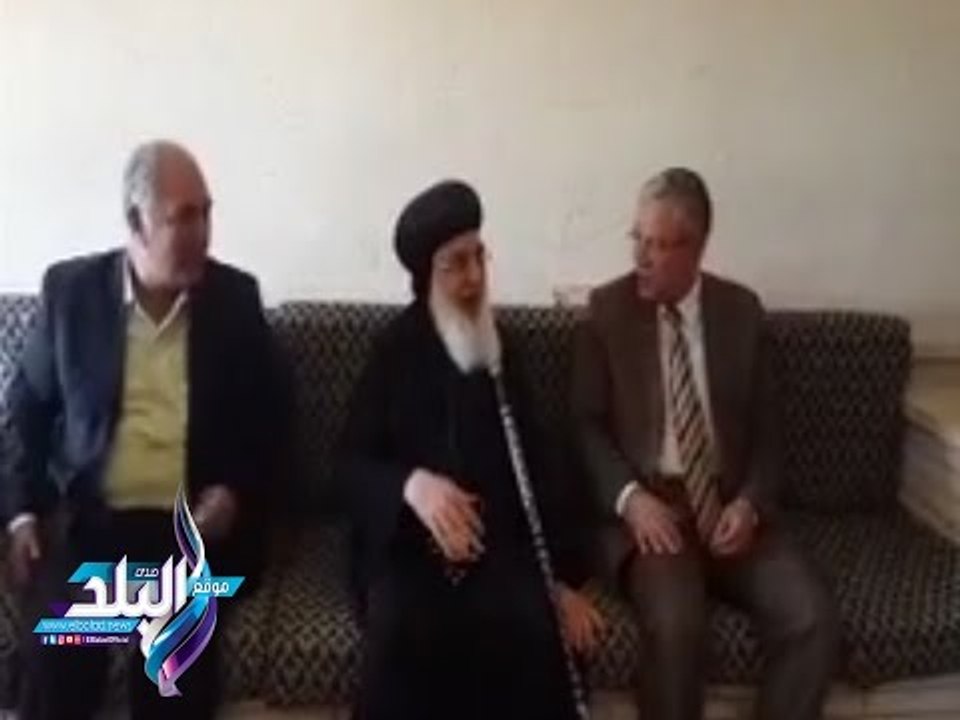 صدى البلد | محافظ المنيا يزور دير السيدة العذراء بجبل الطير المنيا