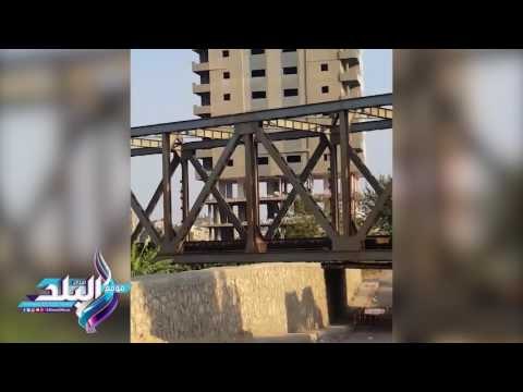 صدى البلد | شاهد.. تفجير برج سكنى مكون من 13 طابق ببنها