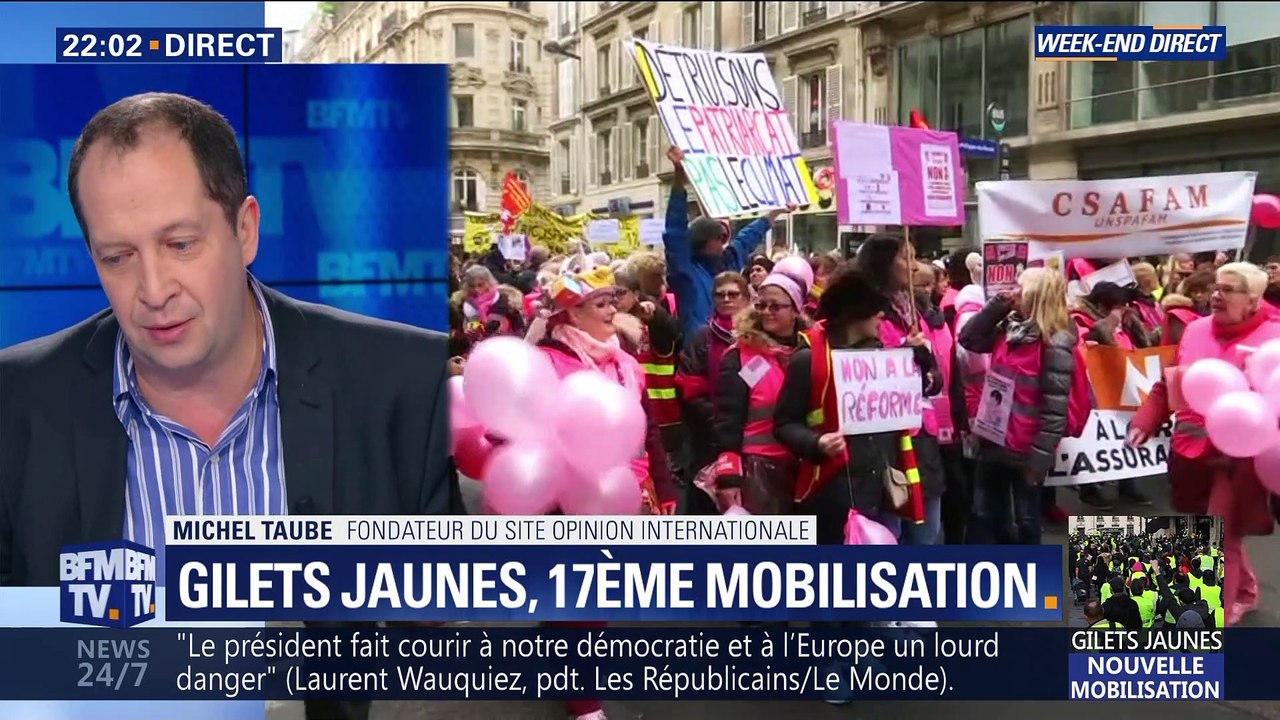 Gilets jaunes: 17ème samedi de mobilisation (1/3)