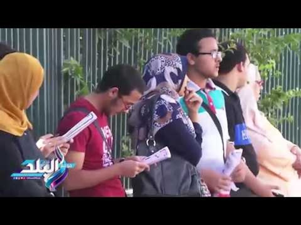صدى البلد |تواجد أمنى مكثف بمحيط مدرسة السعيدية بالجيزة بثانى أيام أمتحانات الثانوية العامة