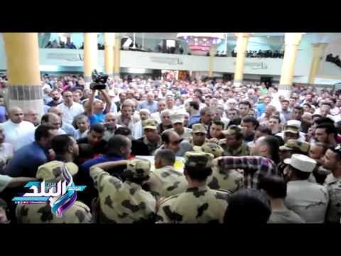 صدى البلد | القليوبية تودع جثامين شهدائها فى جنازة عسكرية وشعبية