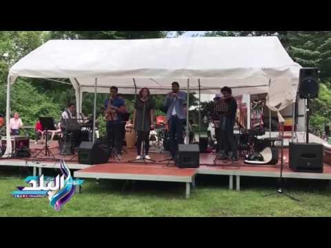 صدى البلد | غناء وثقافة مصرية على الأراضى الألمانية.. طلاب الجامعة الألمانية يغنون الفلكلور المصري