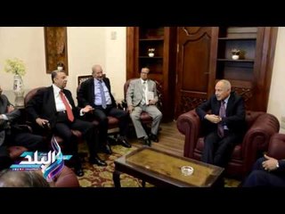 صدى البلد | زيارة احمد ابو العيط للهيئة الوطنية للصحافة
