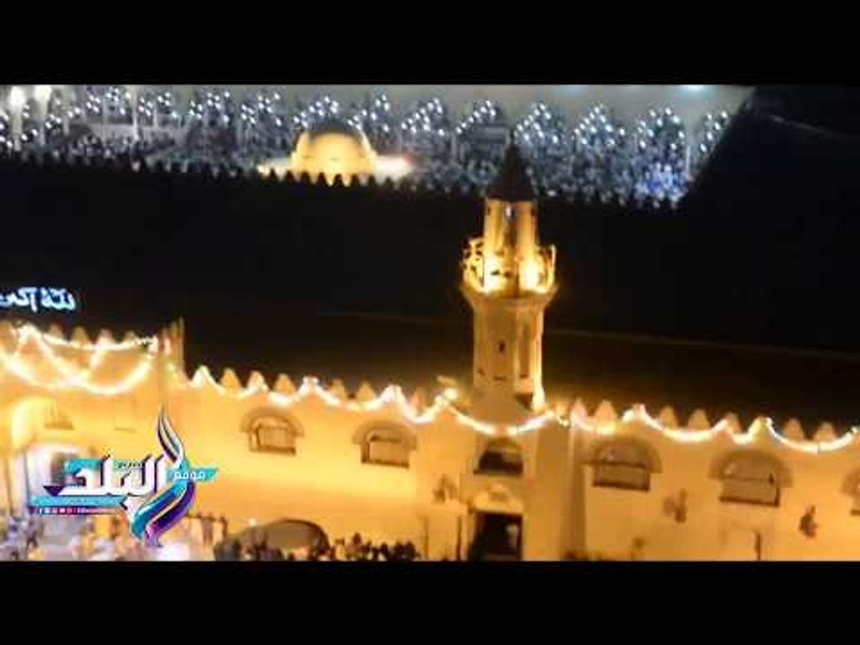 صدى البلد | الآلاف يحيون ليلة القدر فى مسجد عمرو بن العاص