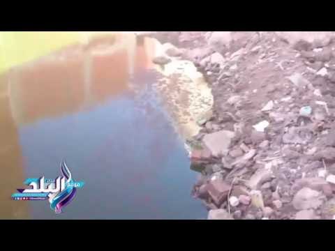 صدى البلد | مياه المجاري تغرق منازل قرى الغربية