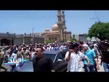 صدى البلد | جنازة الشهيد الشبراوي تتحول لمظاهرة ضد الإخوان