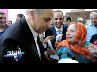 صدى البلد | محافظ القليوبية يزورالأيتام والمسنين ويتفقد المستشفيات