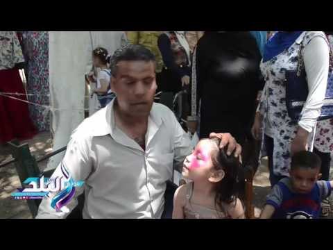 صدى البلد | البنطلون المقطع ورسمة سوبر مان ابرز مظاهر الاحتفال بالعيد في حديقة حيوان الجيزة