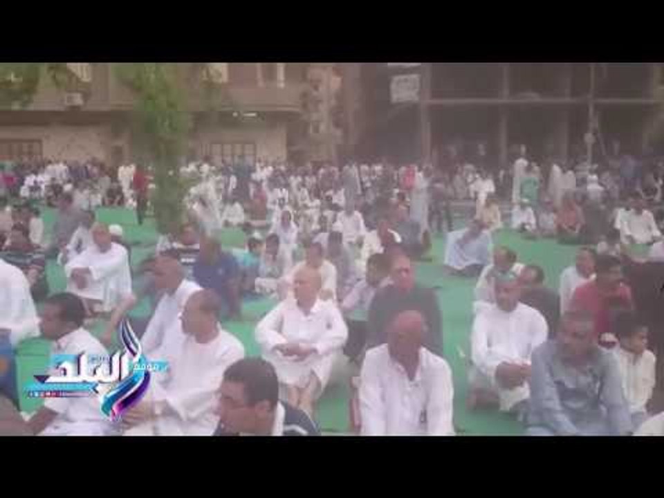 صدى البلد |الألاف من أبناء الغربية يؤدون صلاة العيد وانتشار أمني لتأمين الساحات