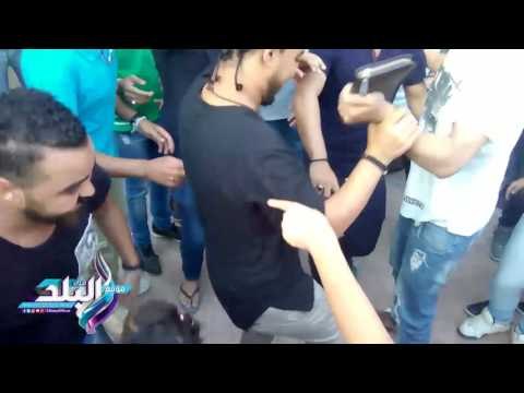 صدى البلد | وصلة رقص هستيرية لشباب يحتفلون بالعيد على أنغام الـ دي جي