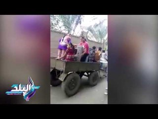 صدى البلد | نقل "عزال" عروسة بـ"الكارو" في الشرقية بسبب غلاء البنزين
