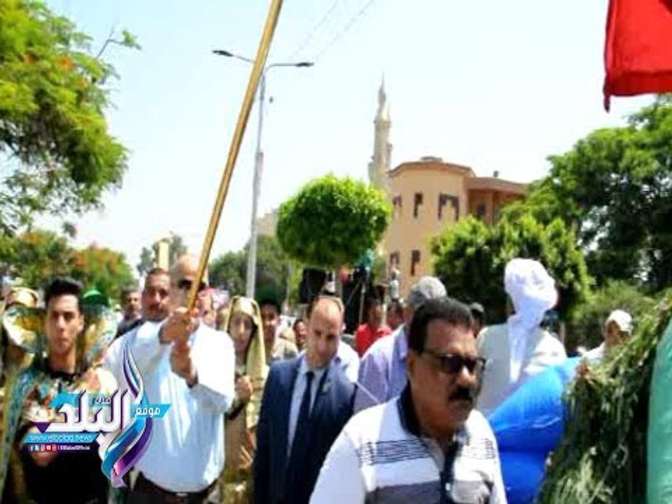 صدى البلد |  عروض فنية ومسيرات شبابية فى احتفالات محافظة القليوبية بذكرى ثورة 30 يونيو