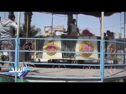 صدى البلد | توافد الأهالي علي حديقة الحيوان والمتنزهات ببني سويف