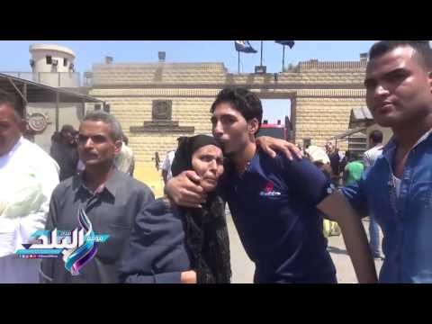 صدى البلد | لحظة خروج 1011 من السجن بعد العفو عنهم بقرار رئاسى