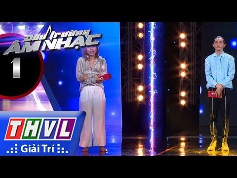 THVL | Đấu trường âm nhạc - Tập 1[4]: Sầu tím thiệp hồng - Phượng Vũ, Bùi Caroon
