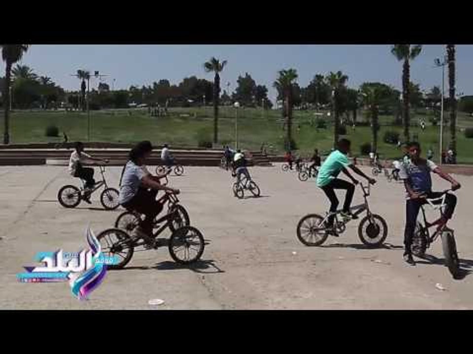 صدى البلد |إقبال متوسط من المواطنين على حديقة الفسطاط في ثاني أيام العيد