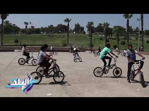 صدى البلد |إقبال متوسط من المواطنين على حديقة الفسطاط في ثاني أيام العيد