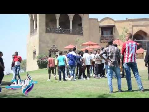 صدى البلد |إقبال متوسط للزوار بحديقة الأزهر فى ثانى أيام عيد الفطر