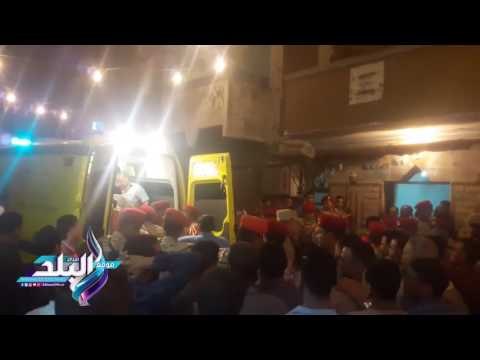 صدى البلد | وصول جثمان شهيد رفح إلى مسجد الصادق بأسيوط