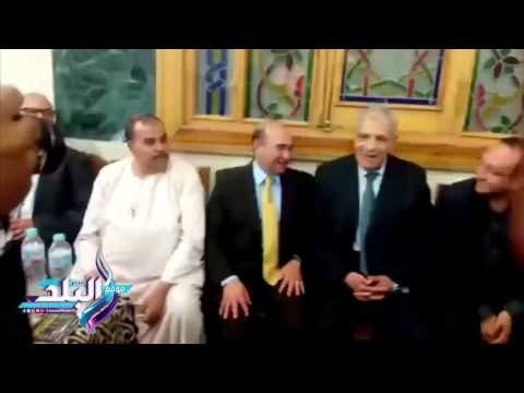 صدى البلد | جلال السعيد وإبراهيم محلب يقدمان واجب العزاء لعبد المحسن سلامة في وفاة شقيقته