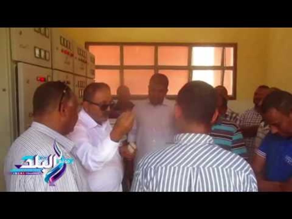 صدى البلد |  افتتاح محطة " 4 " صرف صحى بجنوب ال...