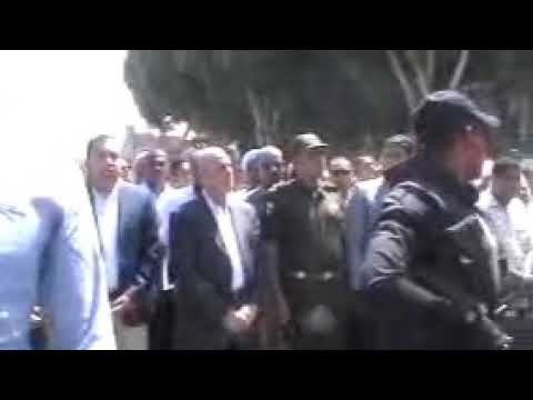صدى البلد | جنازة عسكرية لشهيد البدرشين ..الخطيب : لا دين للارهاب والمحافظ مصر ستهزم قوي الشر
