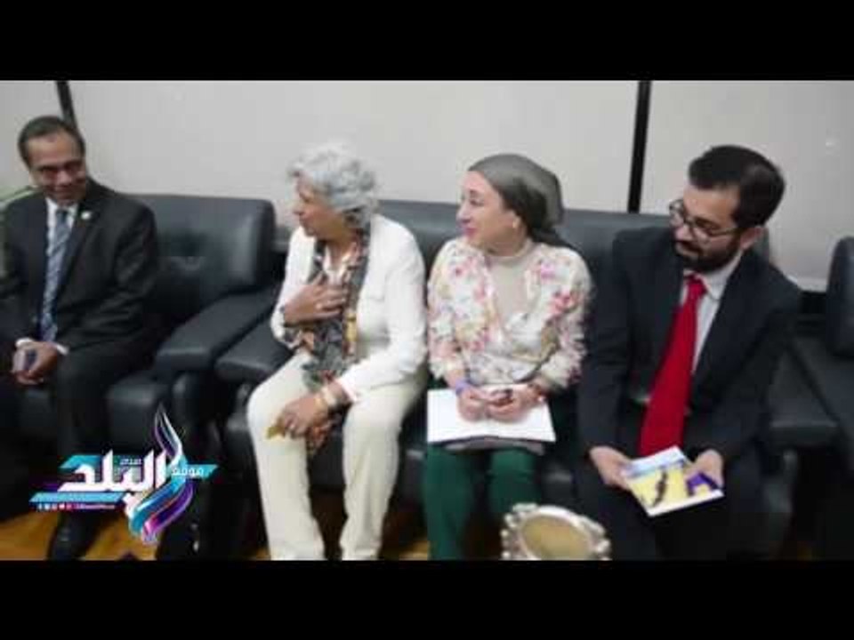 صدى البلد | محافظ مطروح يلتقى بوفد "ايفاد " لعر...
