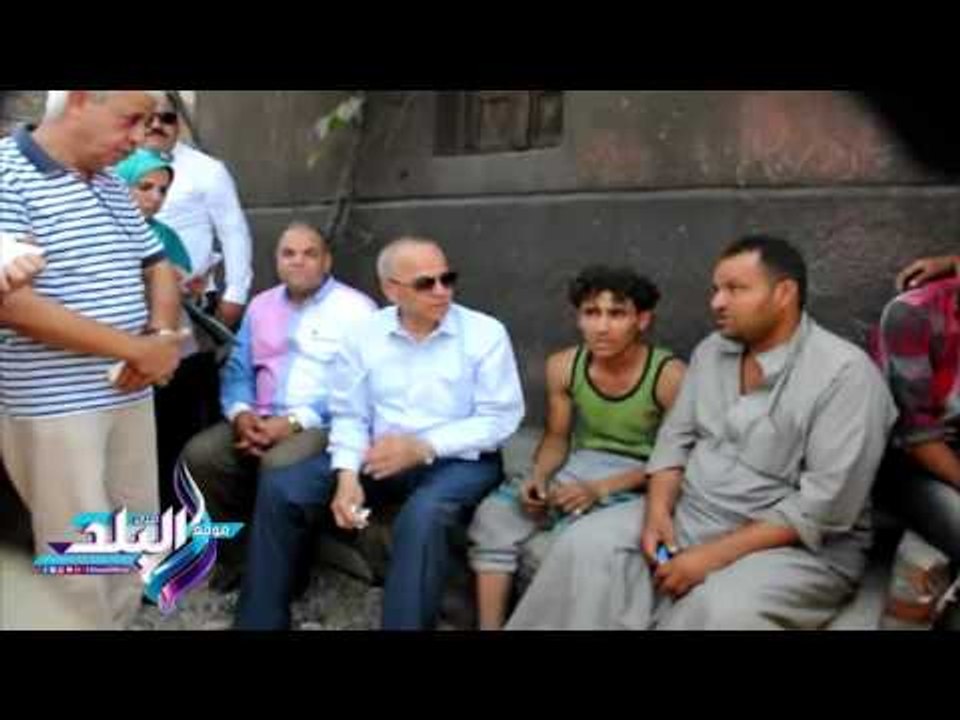صدى البلد | محافظ القليوبية يزور أكبر تجمع صناعي عشوائي في الخانكة