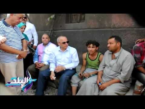 صدى البلد | محافظ القليوبية يزور أكبر تجمع صناعي عشوائي في الخانكة
