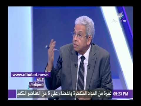 صدى البلد | بد المنعم سعيد: إزالة تعديات الوراق مع توفير بدائل للأهالي ضروري