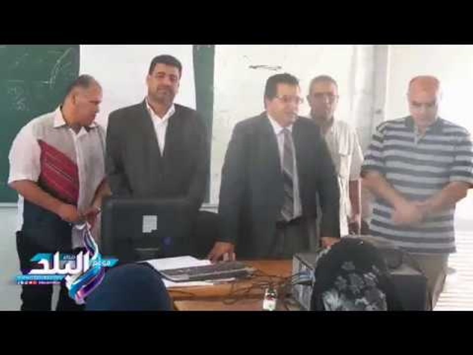 صدى البلد | وكيل وزارة التربية والتعليم بجنوب سيناء يتفقد قاعات تدريب  المدرسين