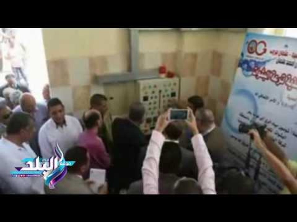 صدى البلد | وزير الري ومحافظ الفيوم يفتتحان محطتي الطاجن والبشوات بإطسا