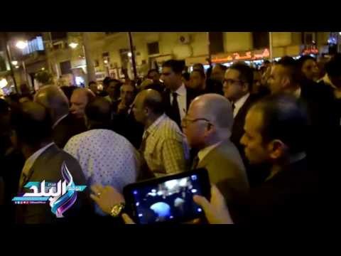 صدى البلد | وزراء التنمية المحلية والآثار والثقافة فى شارع الألفى لتفقد أعمال التطوير 1