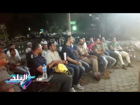 صدى البلد | تكدس الجماهير على مقاهى وسط البلد لمشاهدة مباراة القمة