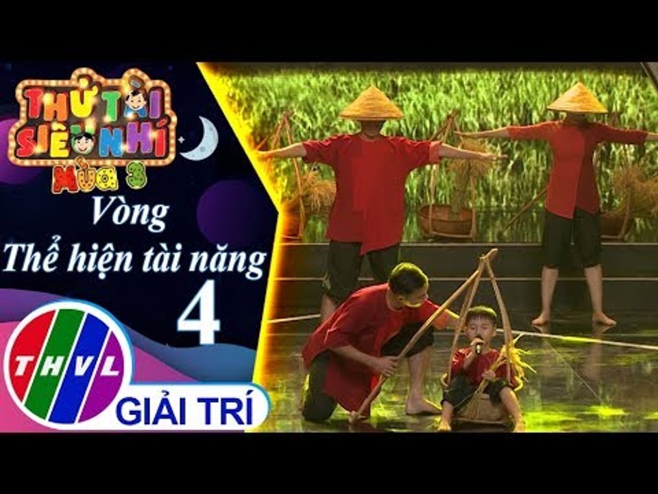 THVL | Thử tài siêu nhí - Tập 4[5]: Hương lúa miền Nam - Nguyễn Tấn Tài