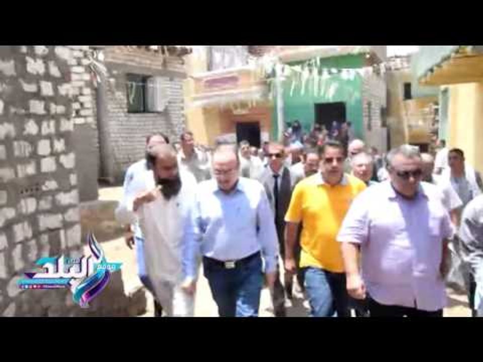 صدى البلد | محافظ بني سويف يتفقد موقف سيارات العبور