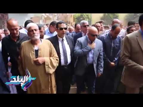 صدى البلد | جنازة عسكرية لشهيد العريش في مسقط رأسه بالمنوفية