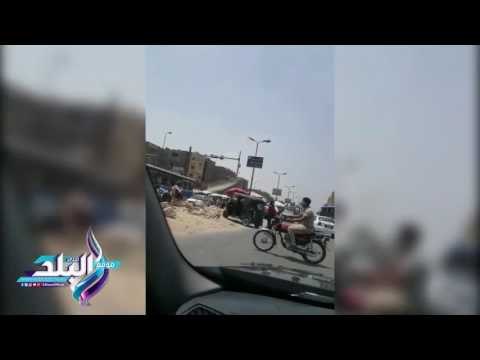 صدى البلد | أعمدة الإنارة مضاءة في عز الظهر بمدينة نصر وطريق السويس